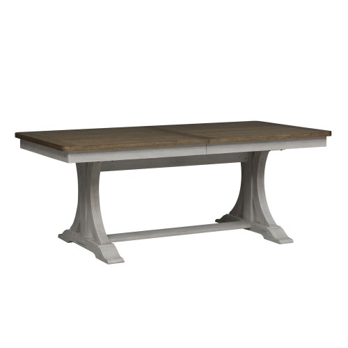 FARMHOUSE REIMAGINED TRESTLE TABLE